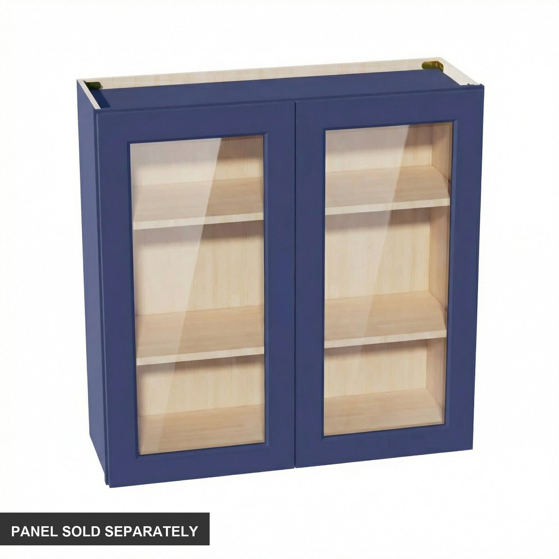 Shaker Glass Door Wall Cabinet 36" (W3636GD) · Ardelle