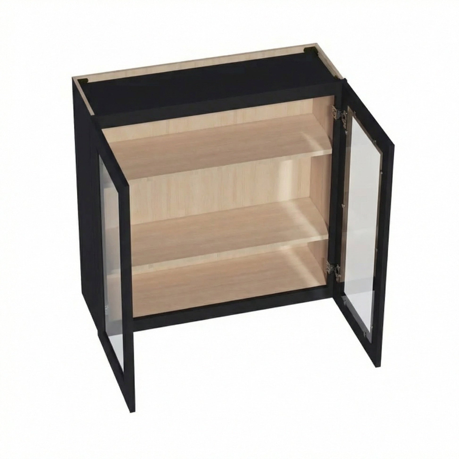 Shaker Glass Door Wall Cabinet 36" (W3636GD) · Ardelle