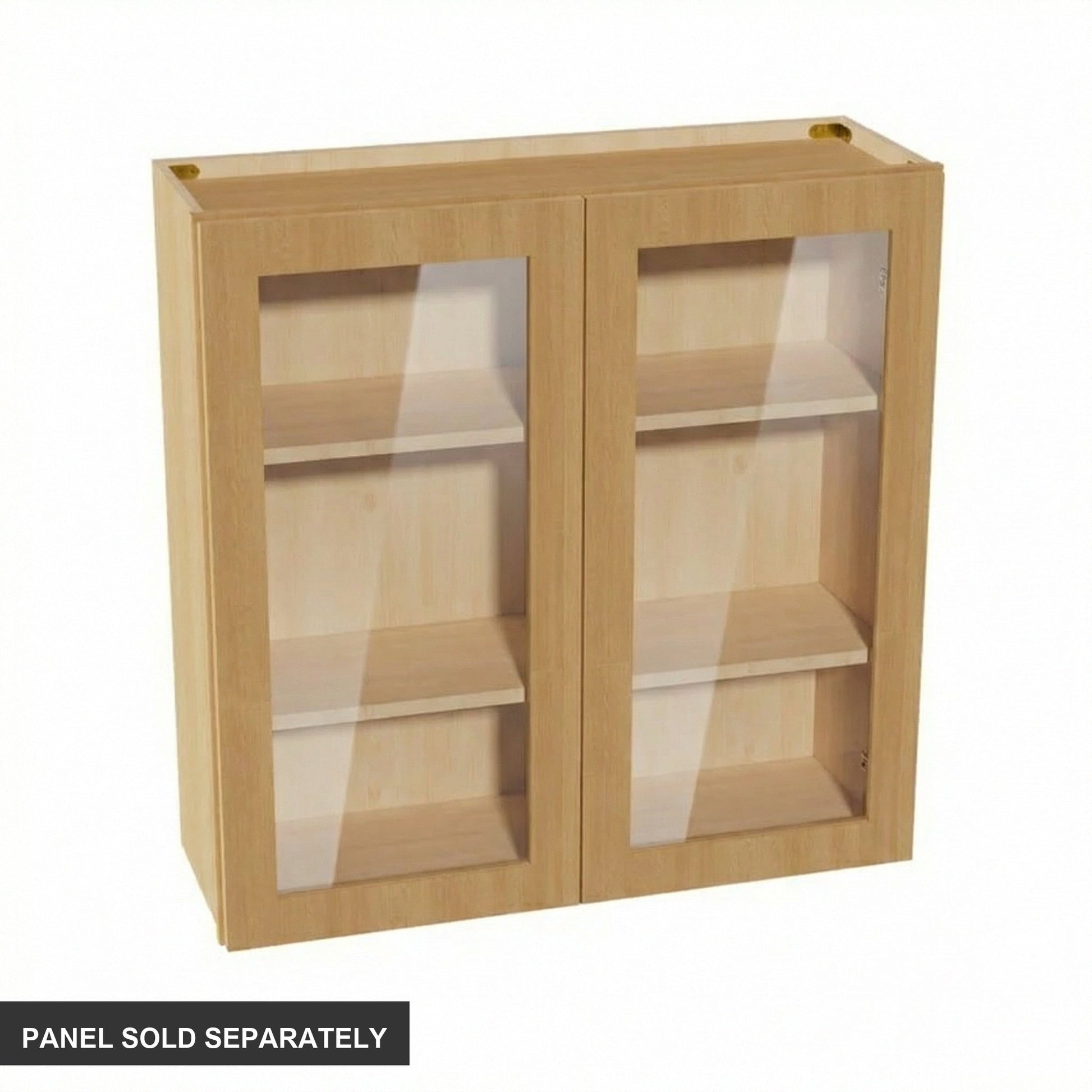 Shaker Glass Door Wall Cabinet 36" (W3636GD) · Ardelle