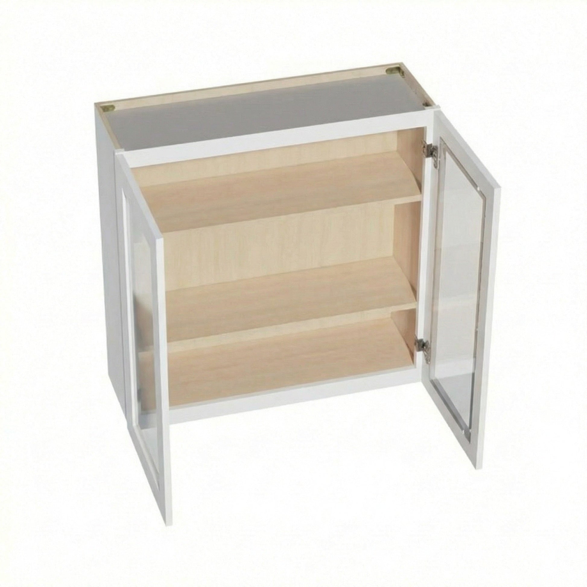 Shaker Glass Door Wall Cabinet 36" (W3636GD) · Ardelle
