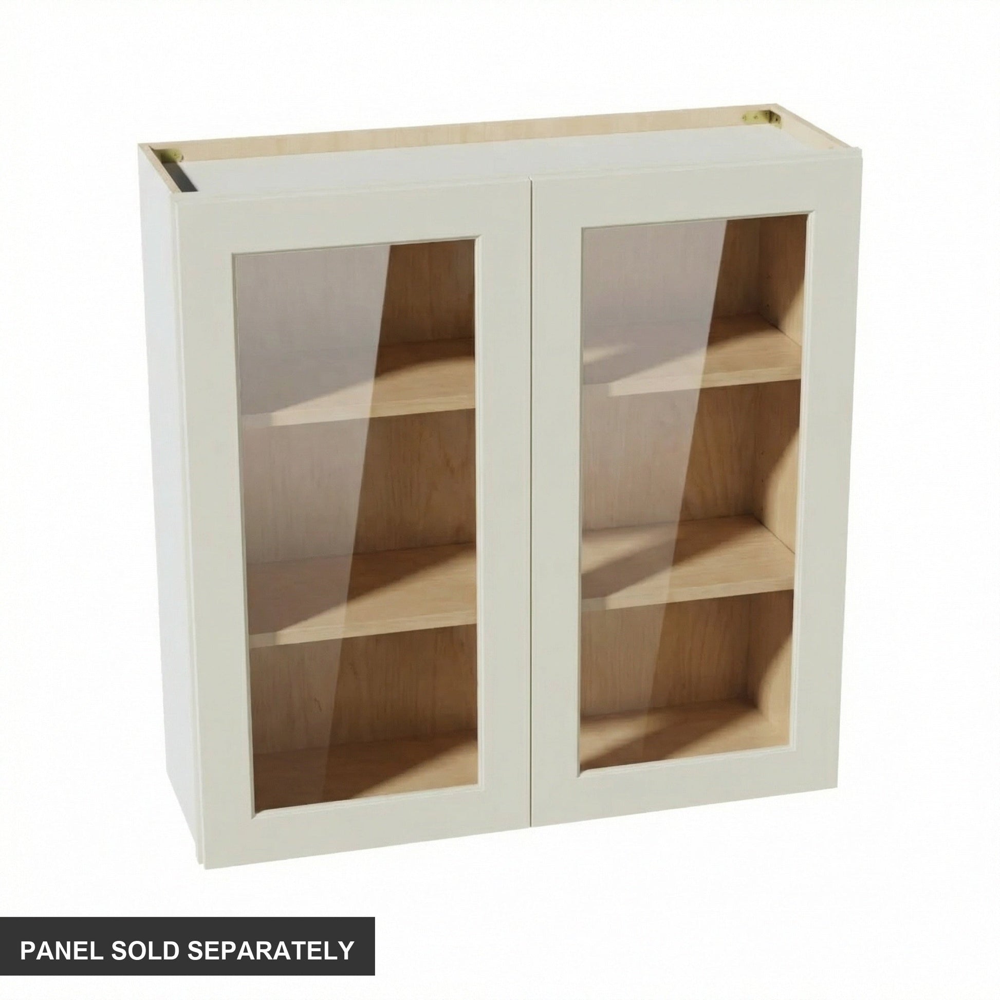 Shaker Glass Door Wall Cabinet 36" (W3636GD) · Tallis