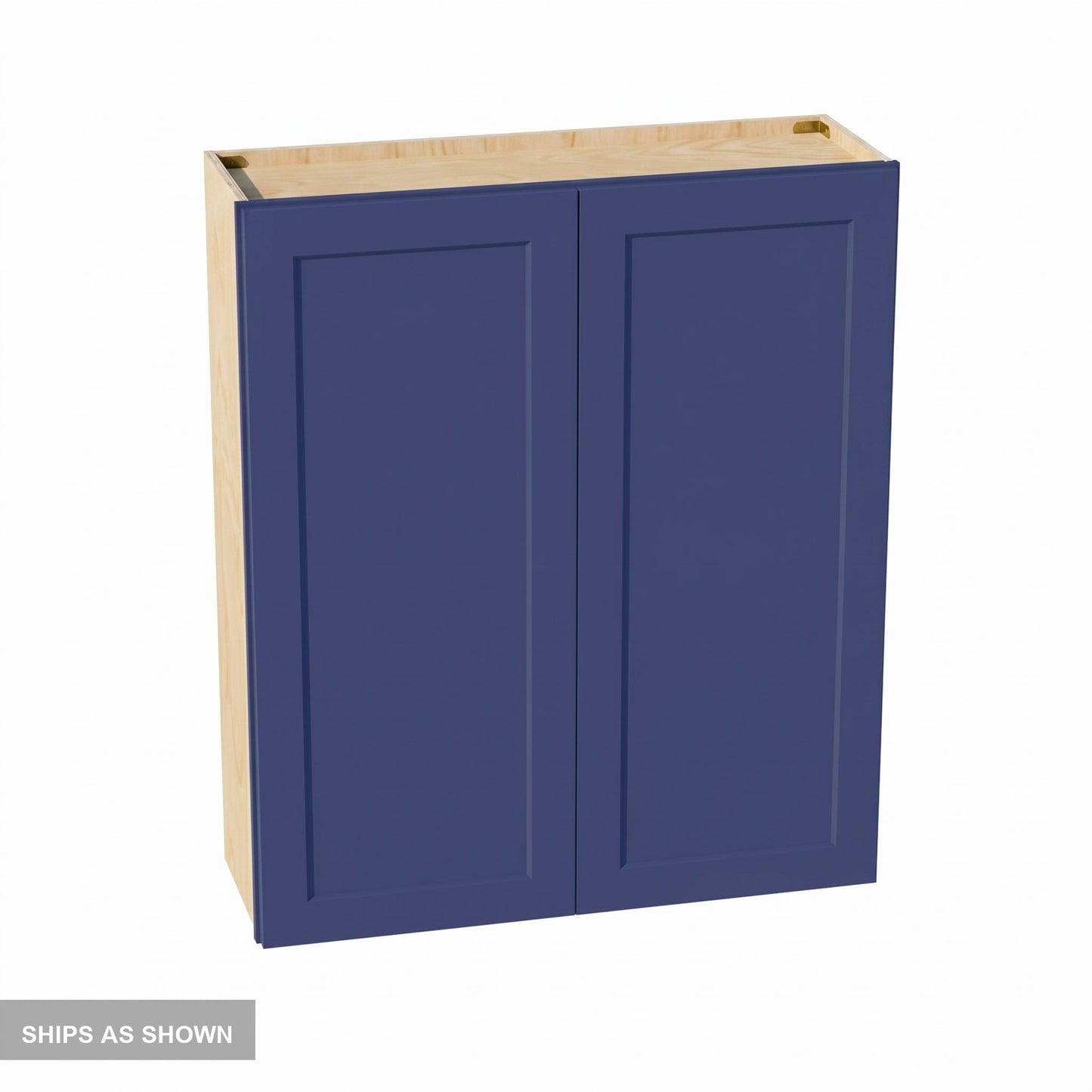 Shaker Wall Cabinet 36" (W3642) · Ardelle - Blue - Flat Pack
