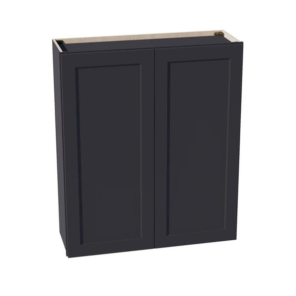 Shaker Wall Cabinet 36" (W3642) · Ardelle - Ebony - Hero