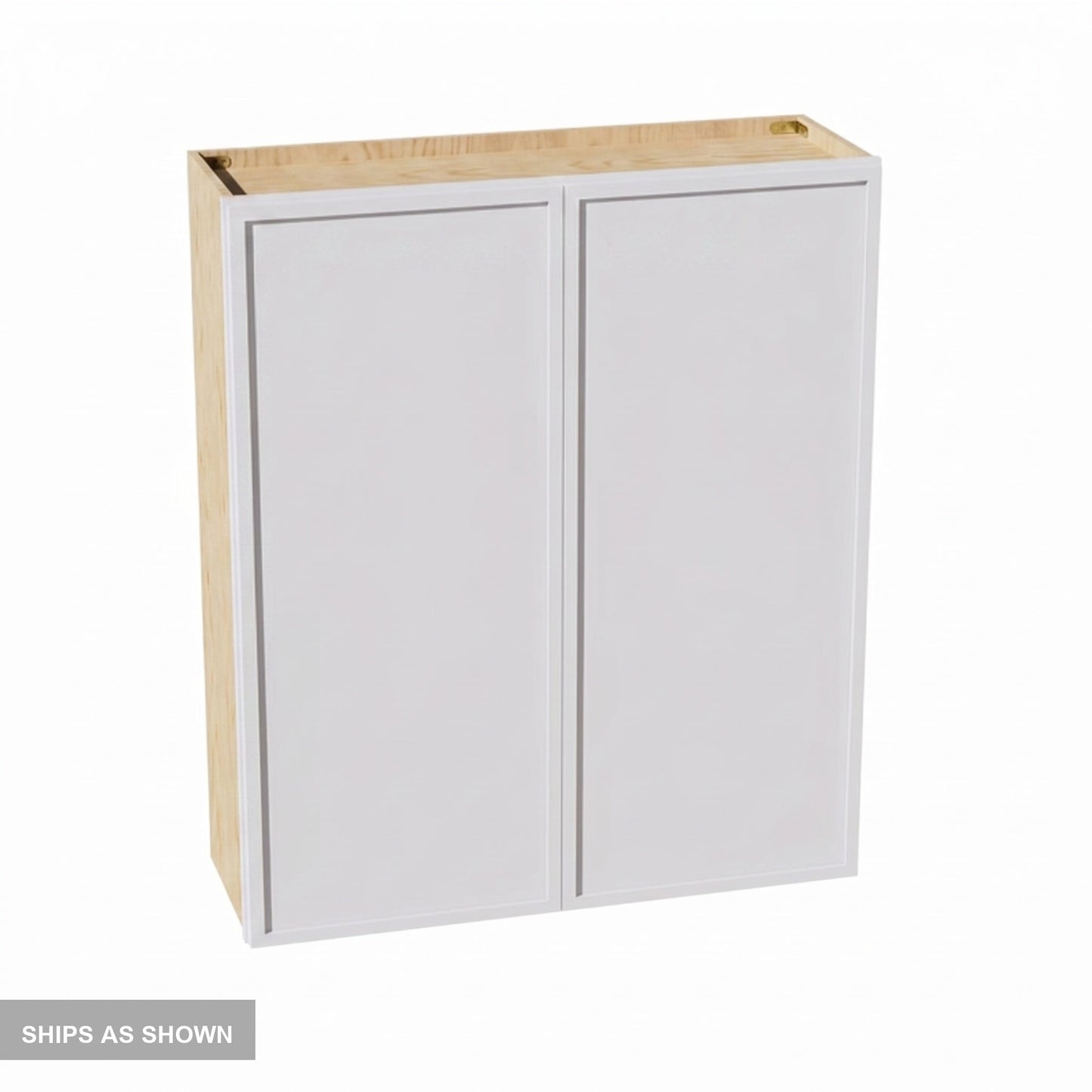Slim Shaker Wall Cabinet 36" (W3642) · Slim - Frost - Flat Pack
