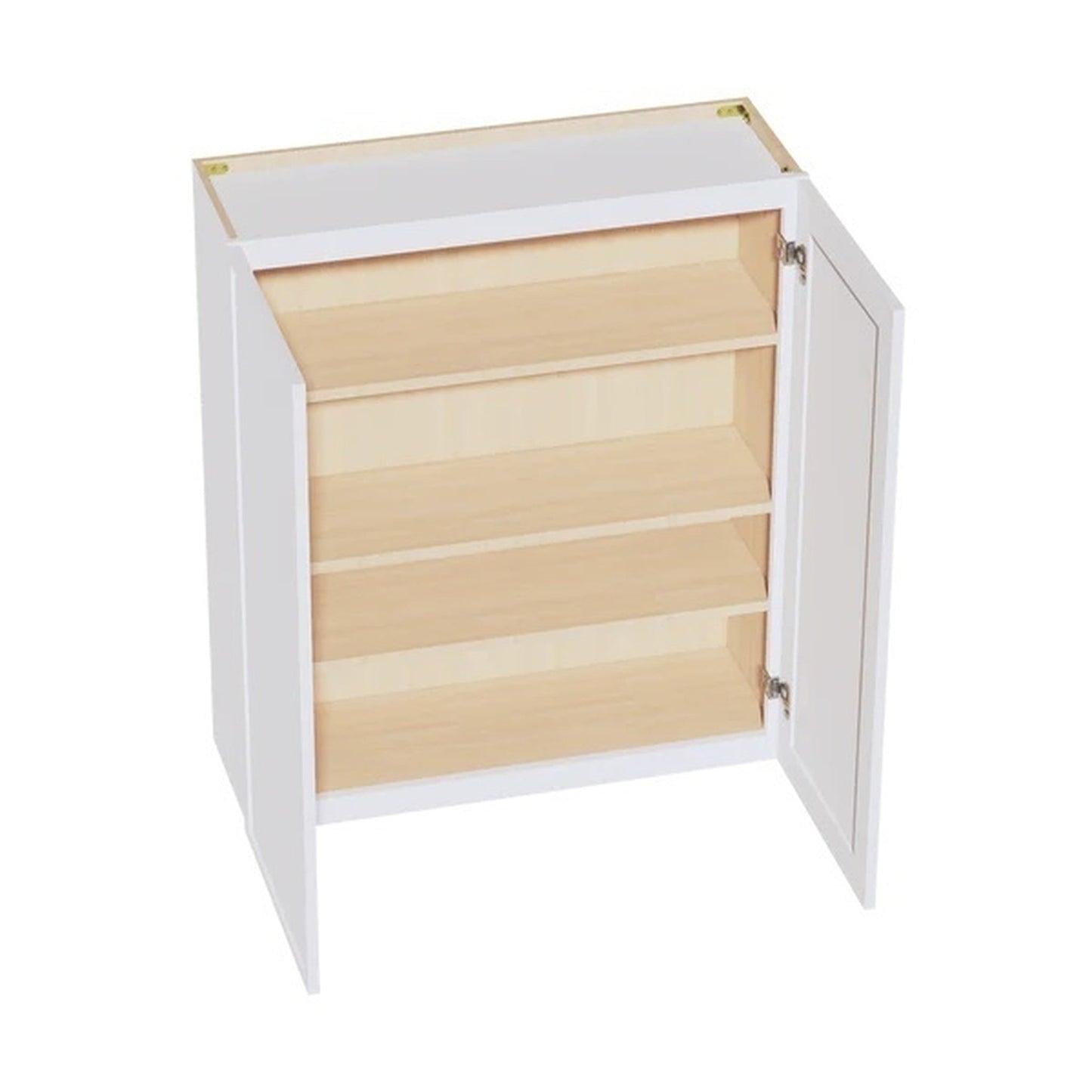 Slim Shaker Wall Cabinet 36" (W3642) · Slim - Frost - Interior