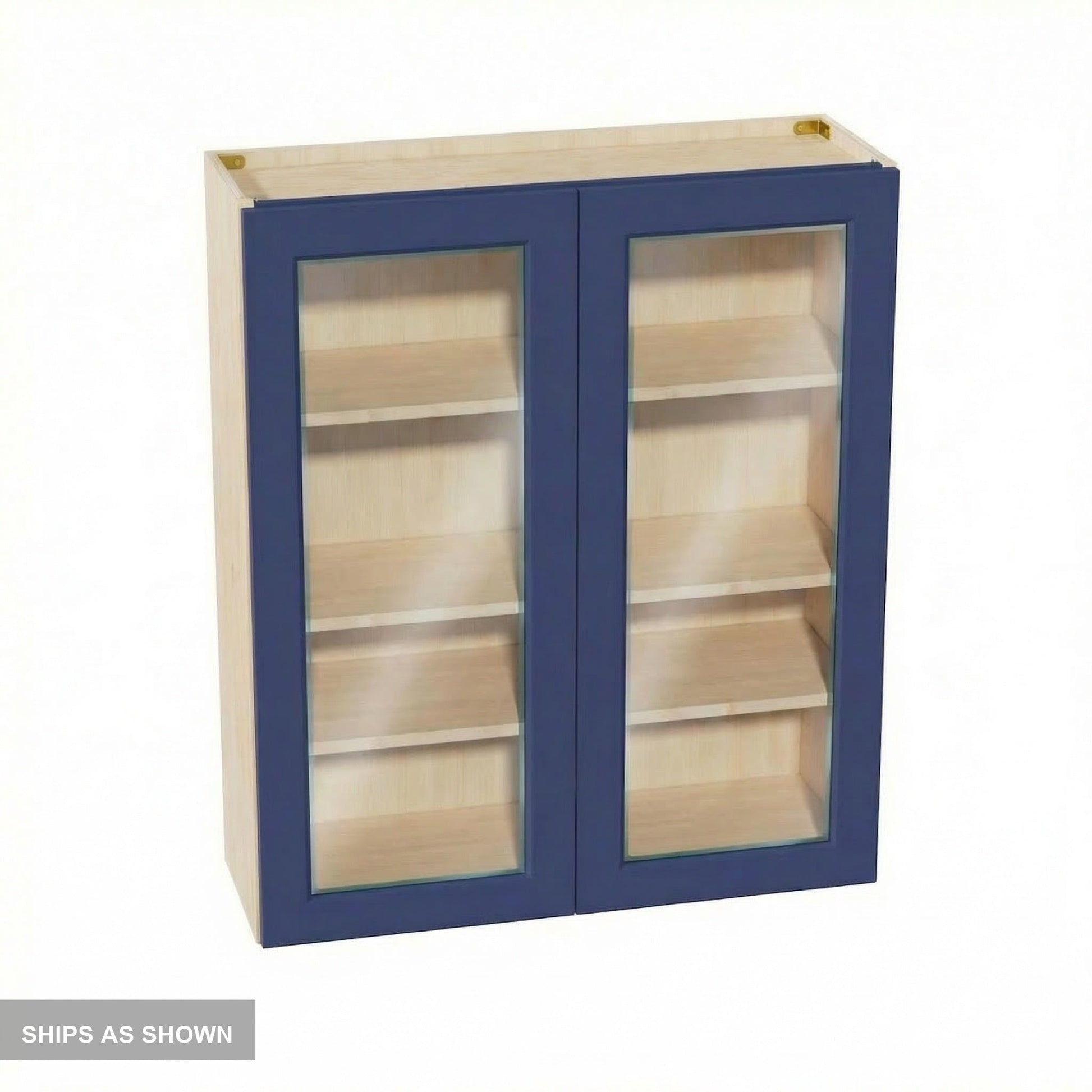 Shaker Glass Door Wall Cabinet 36" (W3642GD) · Ardelle