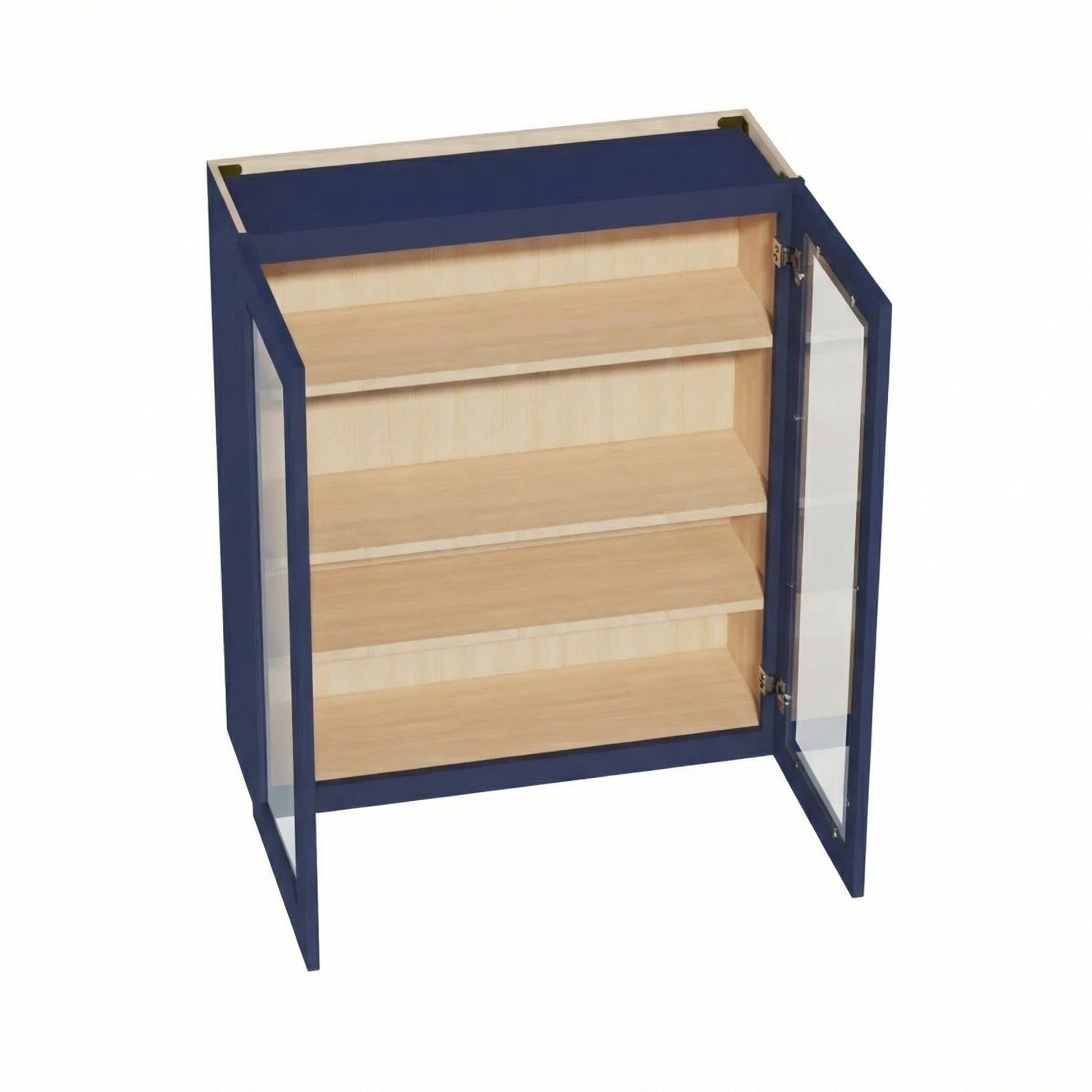 Shaker Glass Door Wall Cabinet 36" (W3642GD) · Ardelle