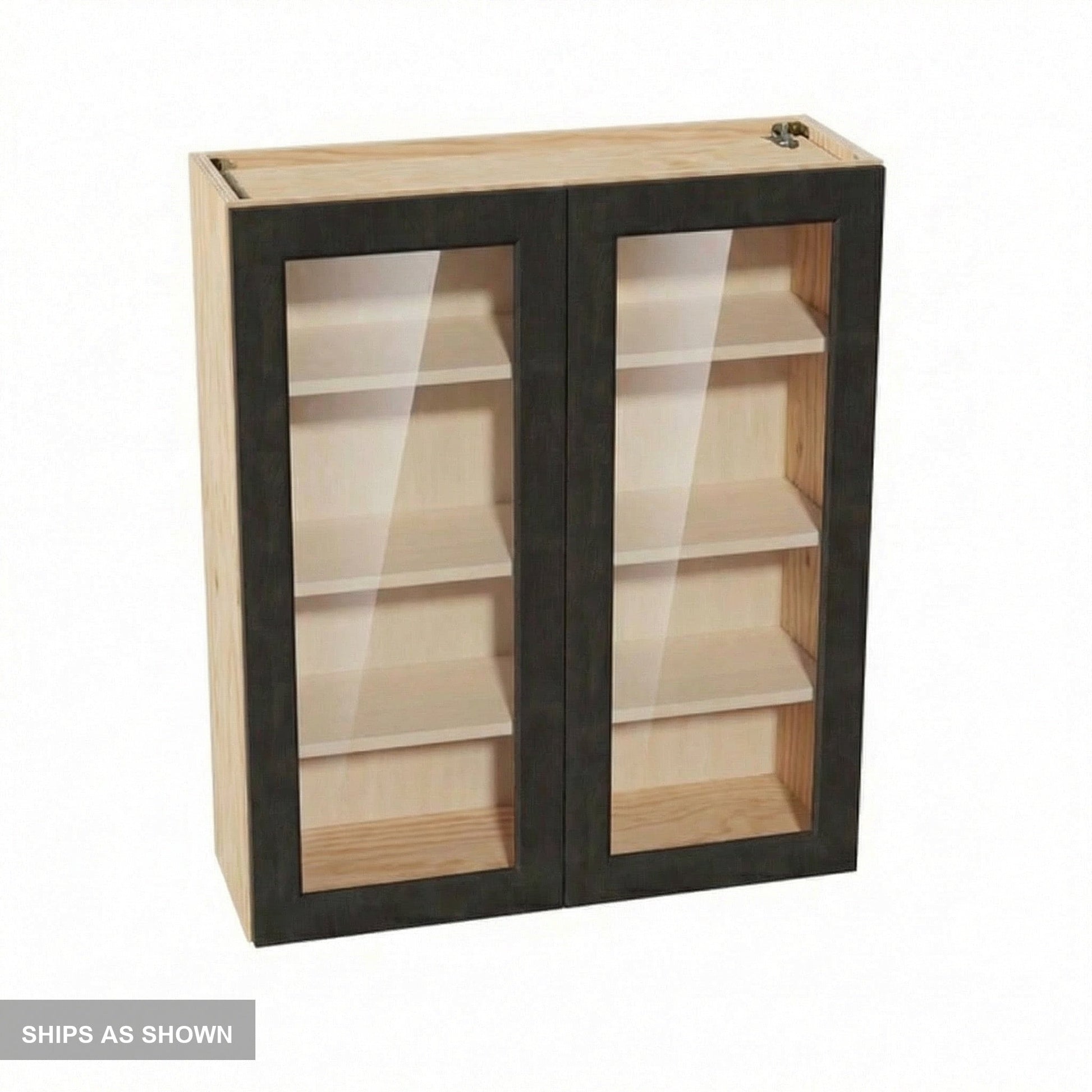 Shaker Glass Door Wall Cabinet 36" (W3642GD) · Ardelle