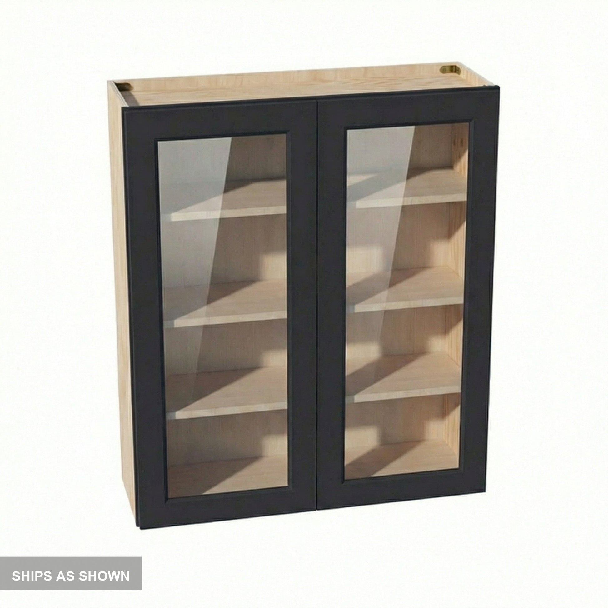 Shaker Glass Door Wall Cabinet 36" (W3642GD) · Ardelle