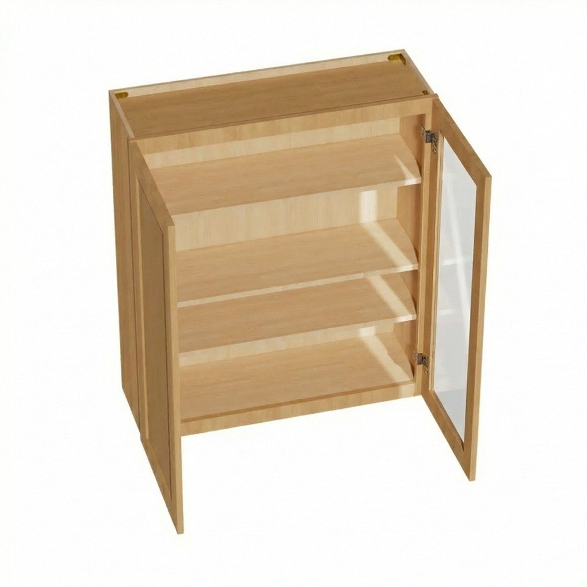 Shaker Glass Door Wall Cabinet 36" (W3642GD) · Ardelle