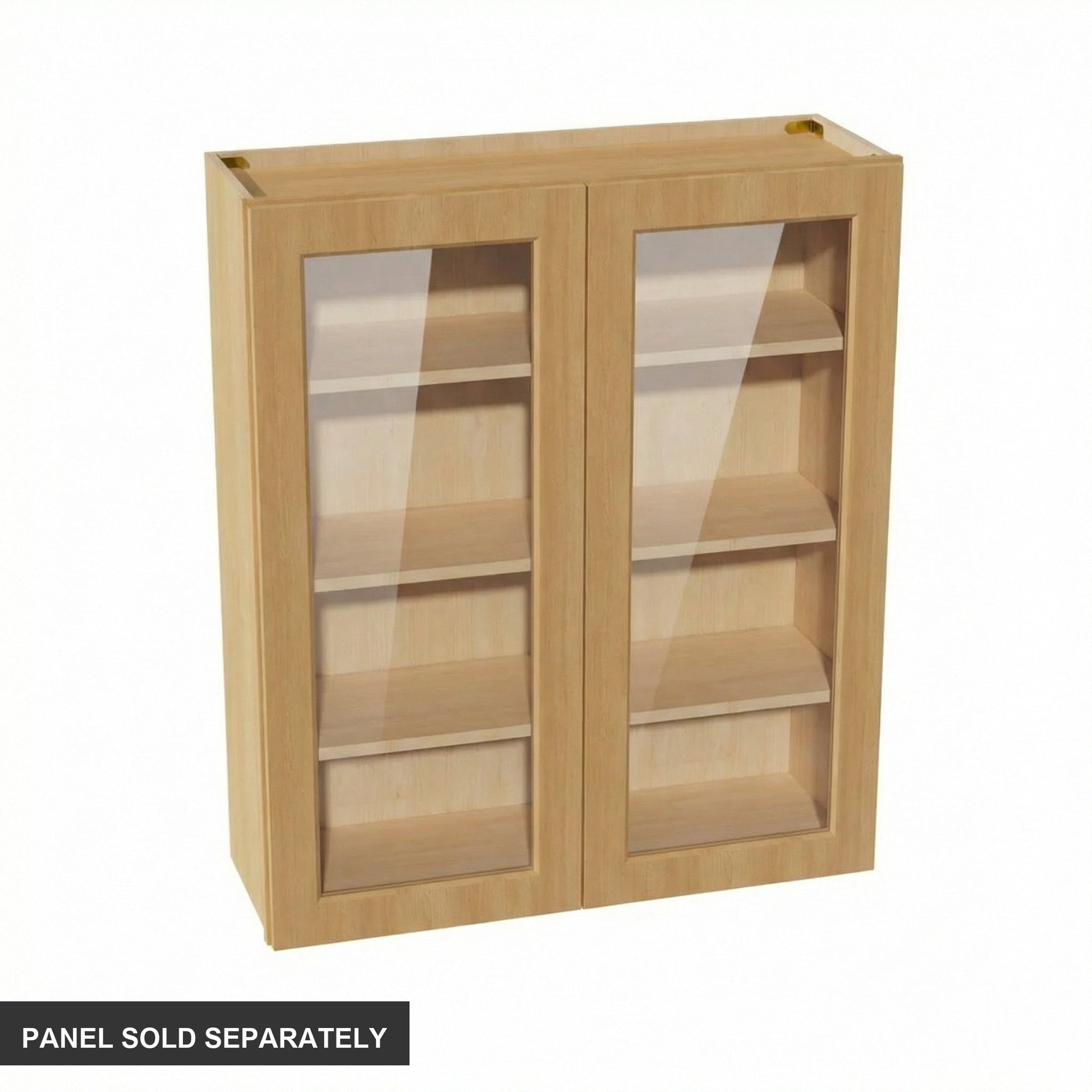 Shaker Glass Door Wall Cabinet 36" (W3642GD) · Ardelle