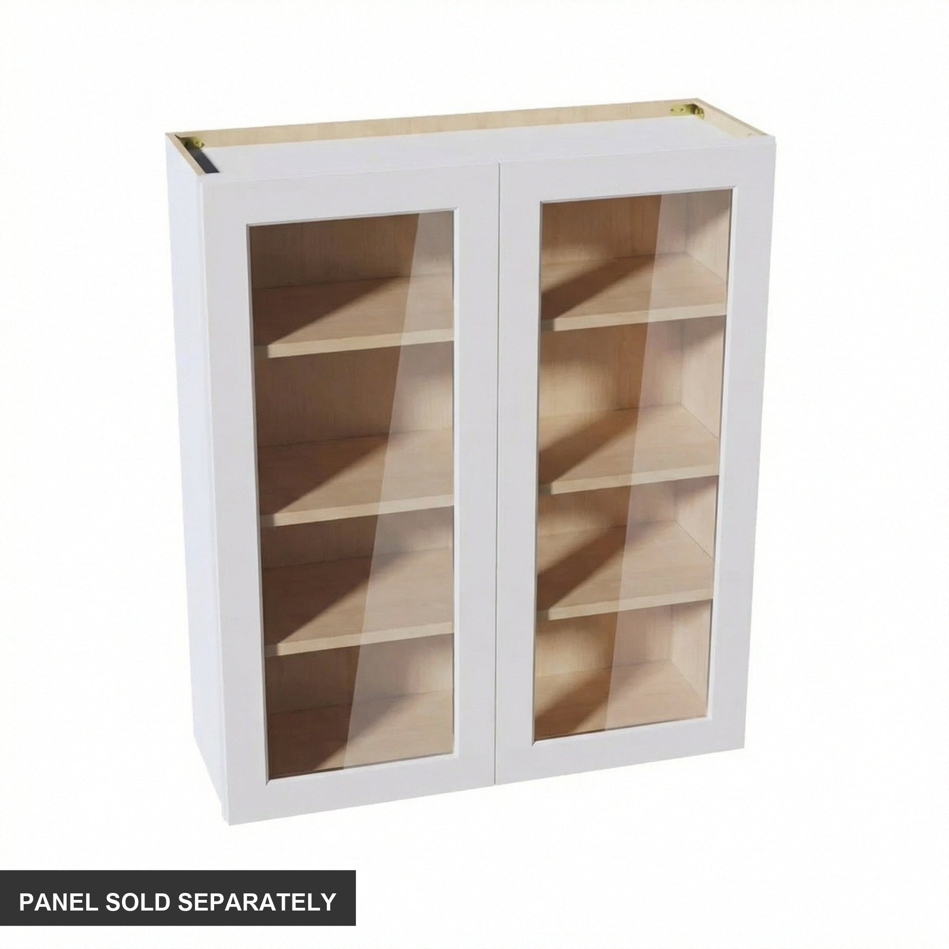 Shaker Glass Door Wall Cabinet 36" (W3642GD) · Ardelle