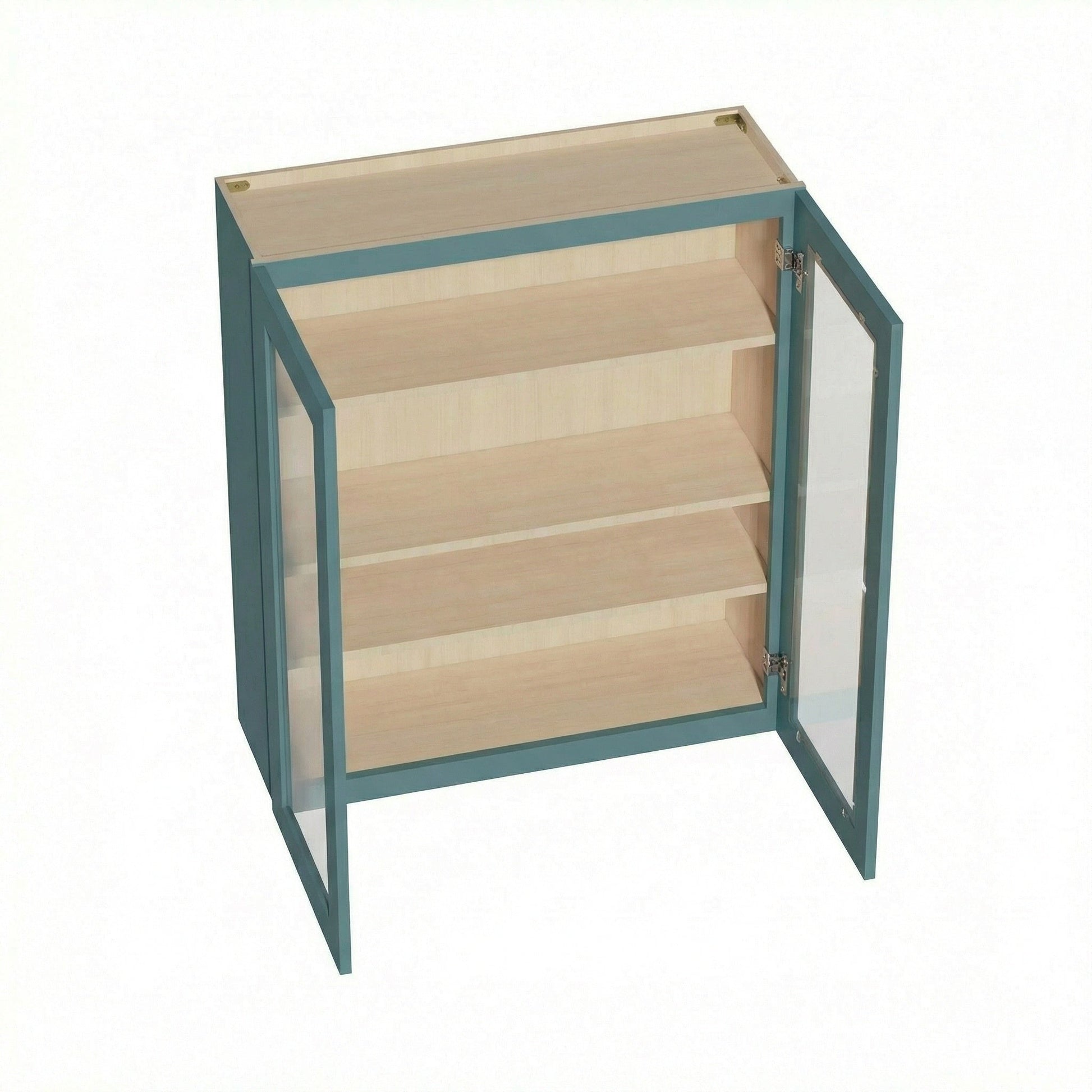 Shaker Glass Door Wall Cabinet 36" (W3642GD) · Tallis