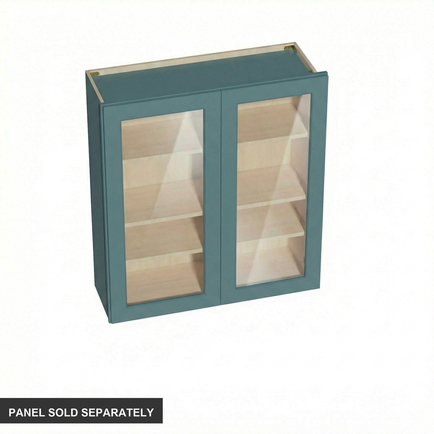Shaker Glass Door Wall Cabinet 36" (W3642GD) · Tallis - Fairy Green - Product