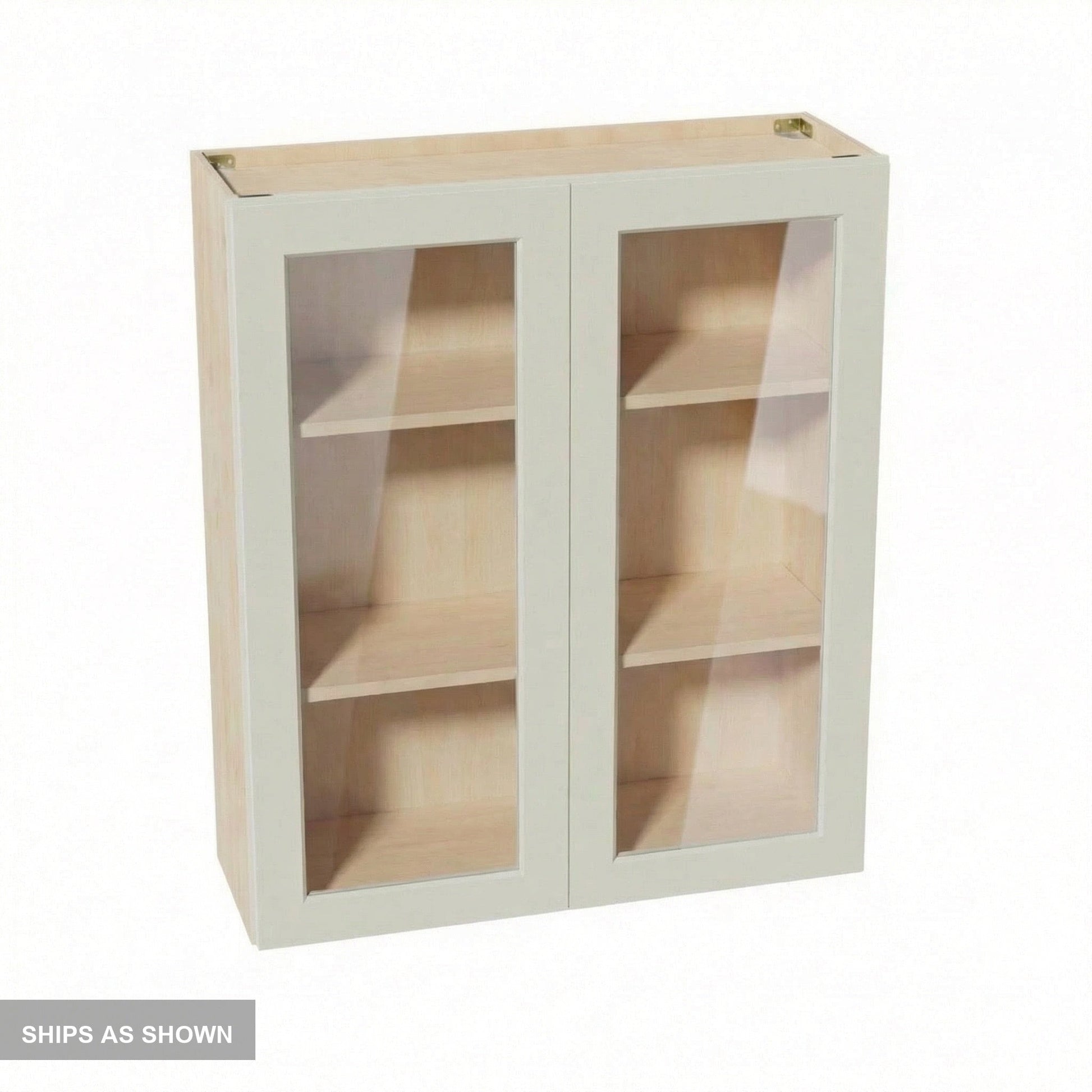 Shaker Glass Door Wall Cabinet 36" (W3642GD) · Tallis