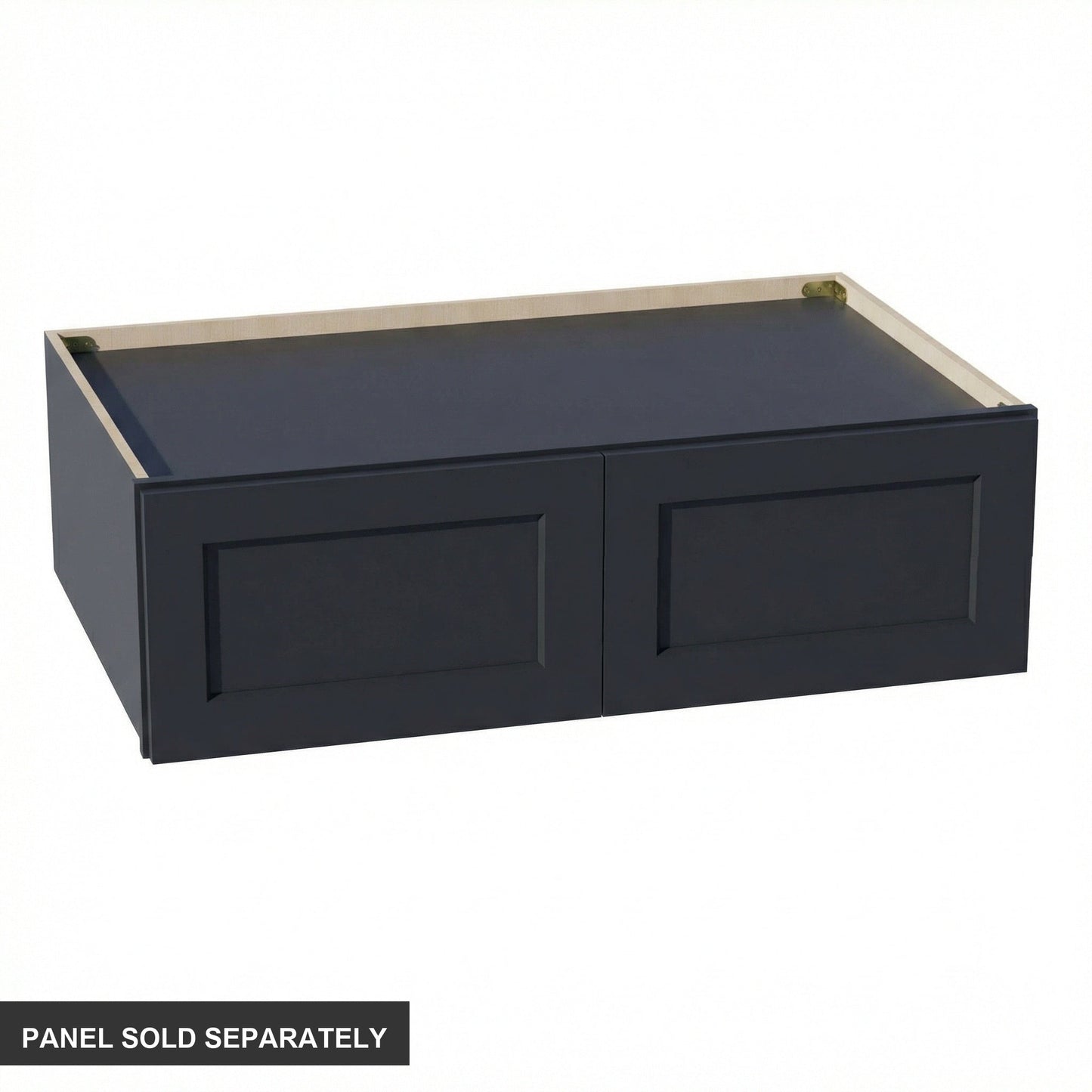 Shaker Bridge Wall Cabinet 39" (W3912) · Ardelle - Ebony - Product