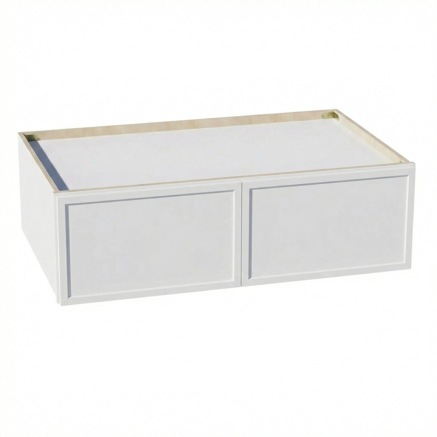 Slim Shaker Bridge Wall Cabinet 39" (W3912) · Slim - Frost - Hero