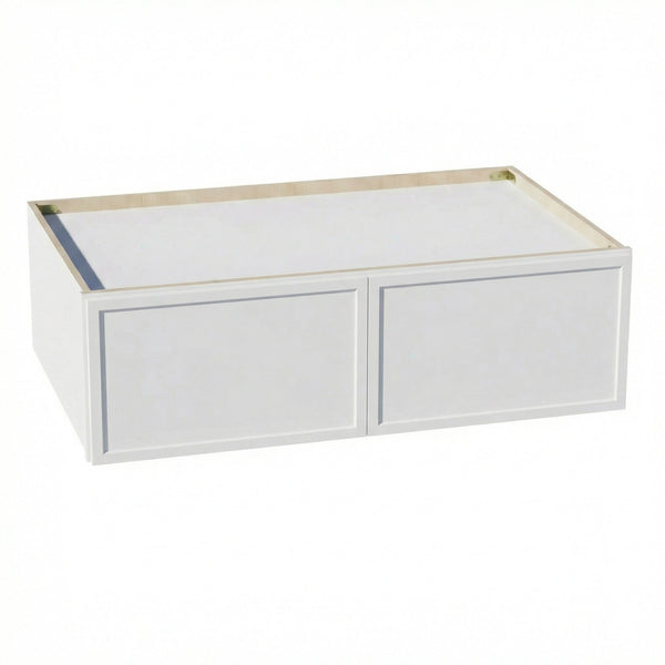 Slim Shaker Bridge Wall Cabinet 39" (W3912) · Slim - Frost - Hero