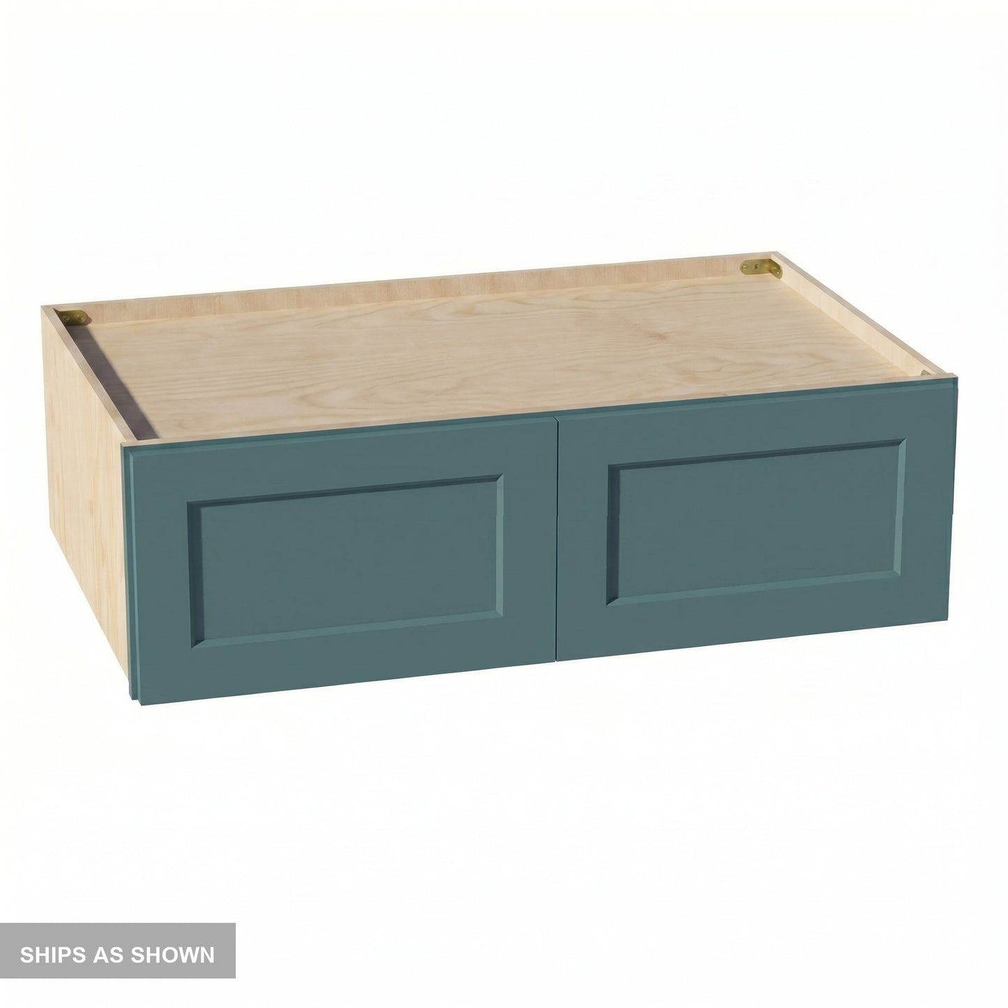 Shaker Bridge Wall Cabinet 39" (W3912) · Tallis - Fairy Green - Flat Pack