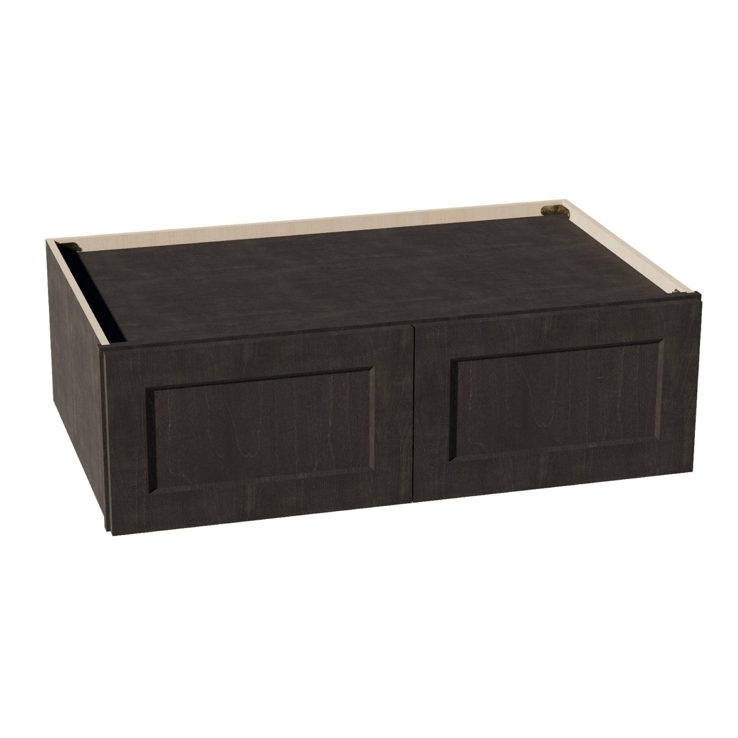 Shaker Bridge Wall Cabinet 39" (W391224) · Ardelle - Charcoal - Hero