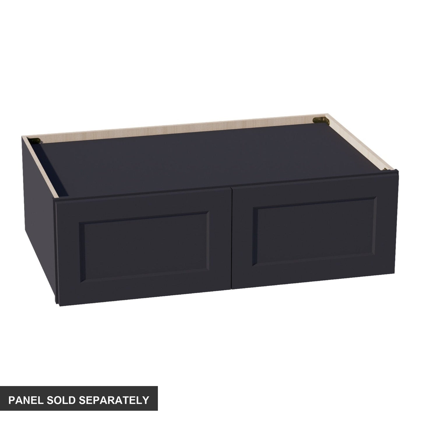Shaker Bridge Wall Cabinet 39" (W391224) · Ardelle - Ebony - Product