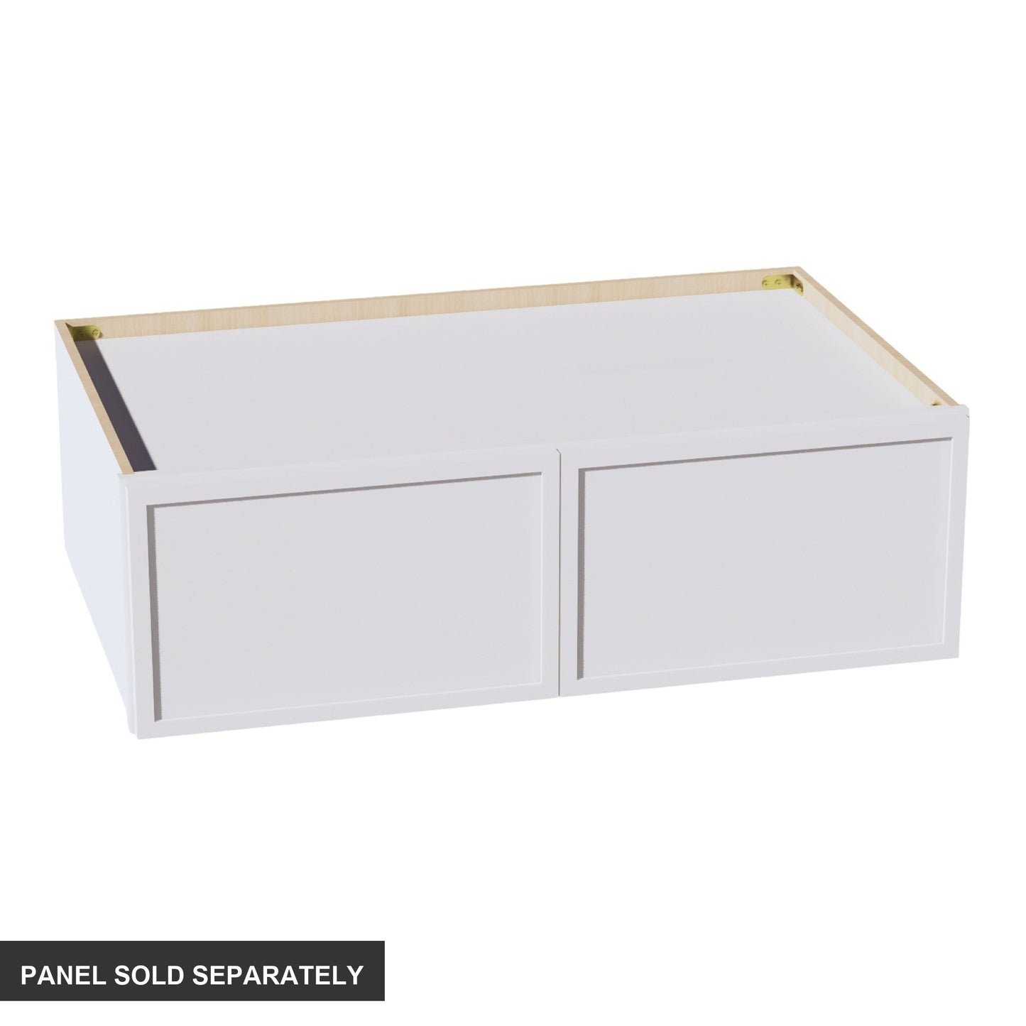 Slim Shaker Bridge Wall Cabinet 39" (W391224) · Slim - Frost - Product