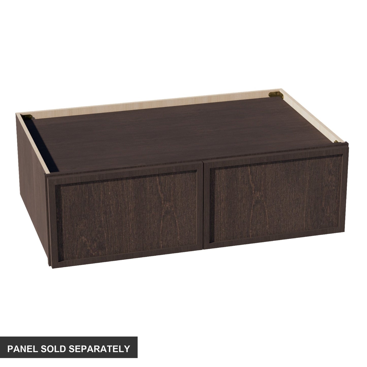 Slim Shaker Bridge Wall Cabinet 39" (W391224) · Slim - Mocha - Product