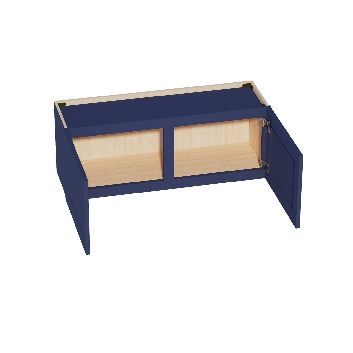 Quik Cabinets W3915 Ardelle Blue - Interior