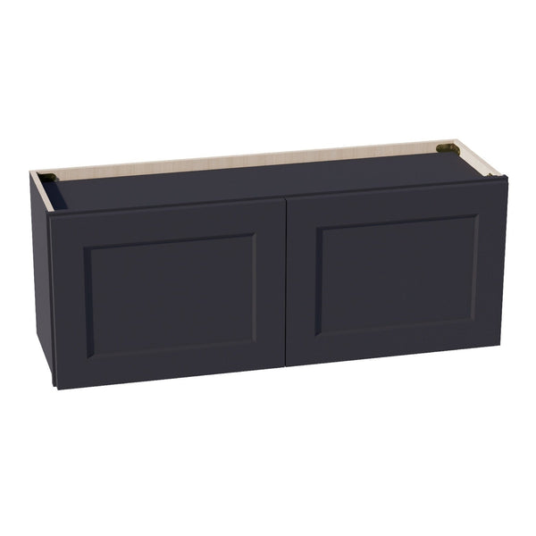 Shaker Bridge Wall Cabinet 39" (W3915) · Ardelle - Ebony - Hero