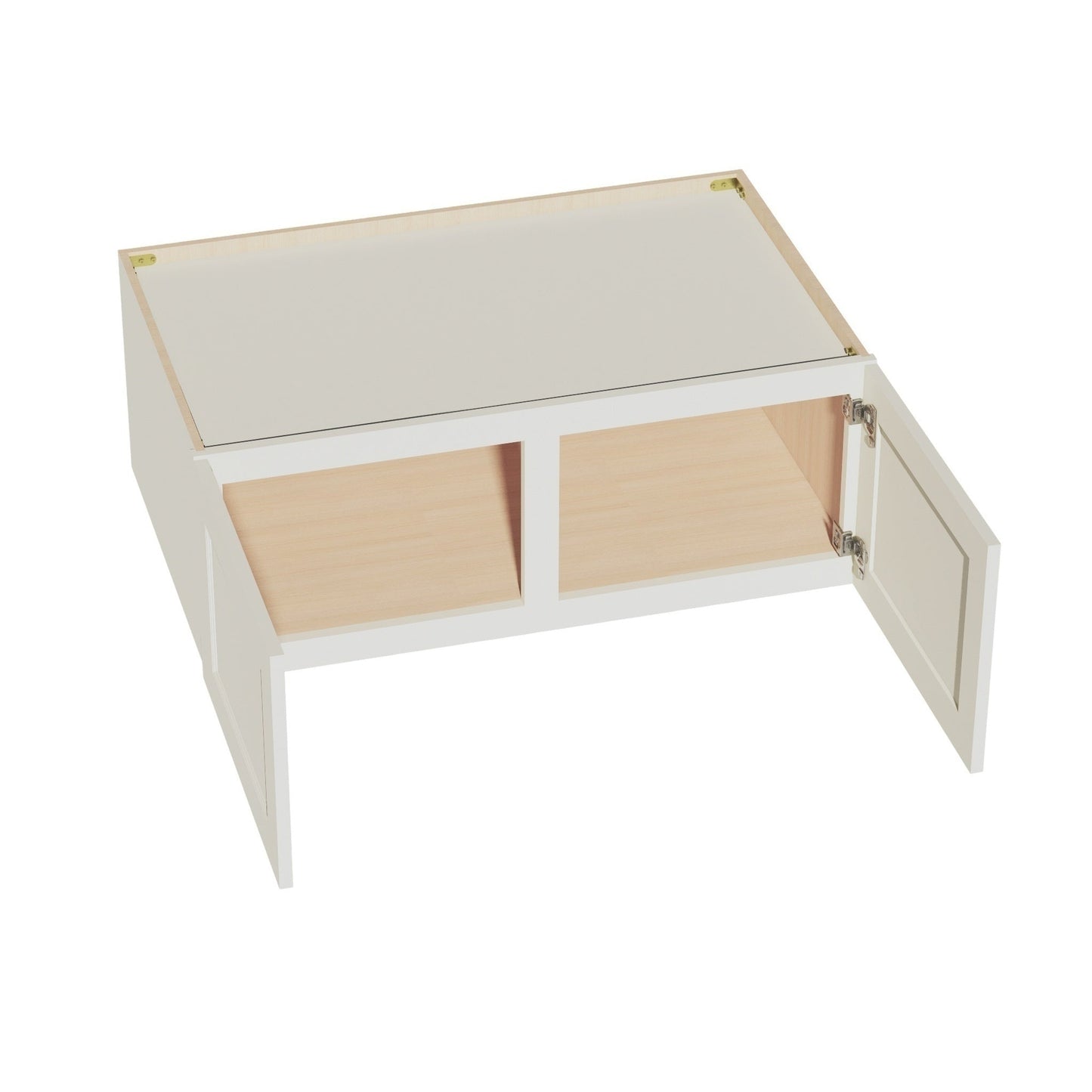 Quik Cabinets W3915 Tallis Swan White - Interior