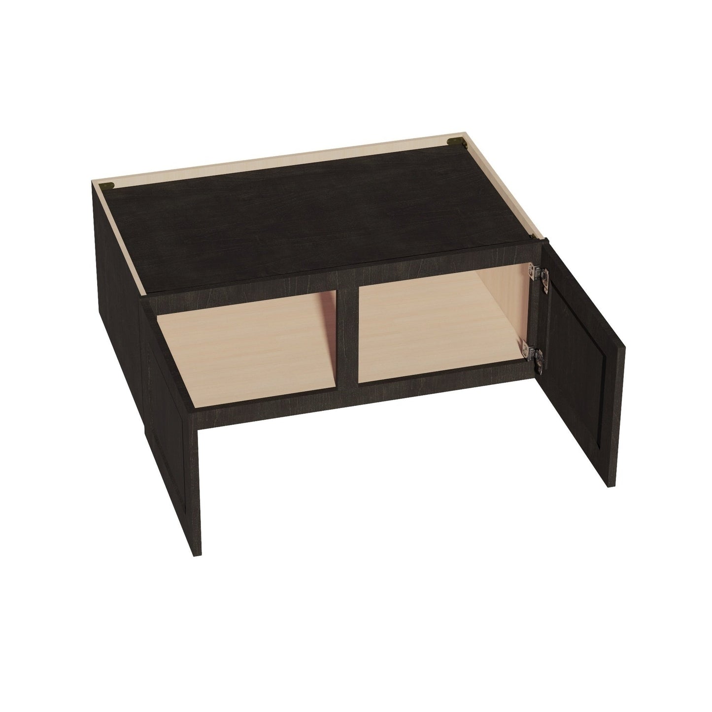 Quik Cabinets W391524 Ardelle Charcoal - Interior