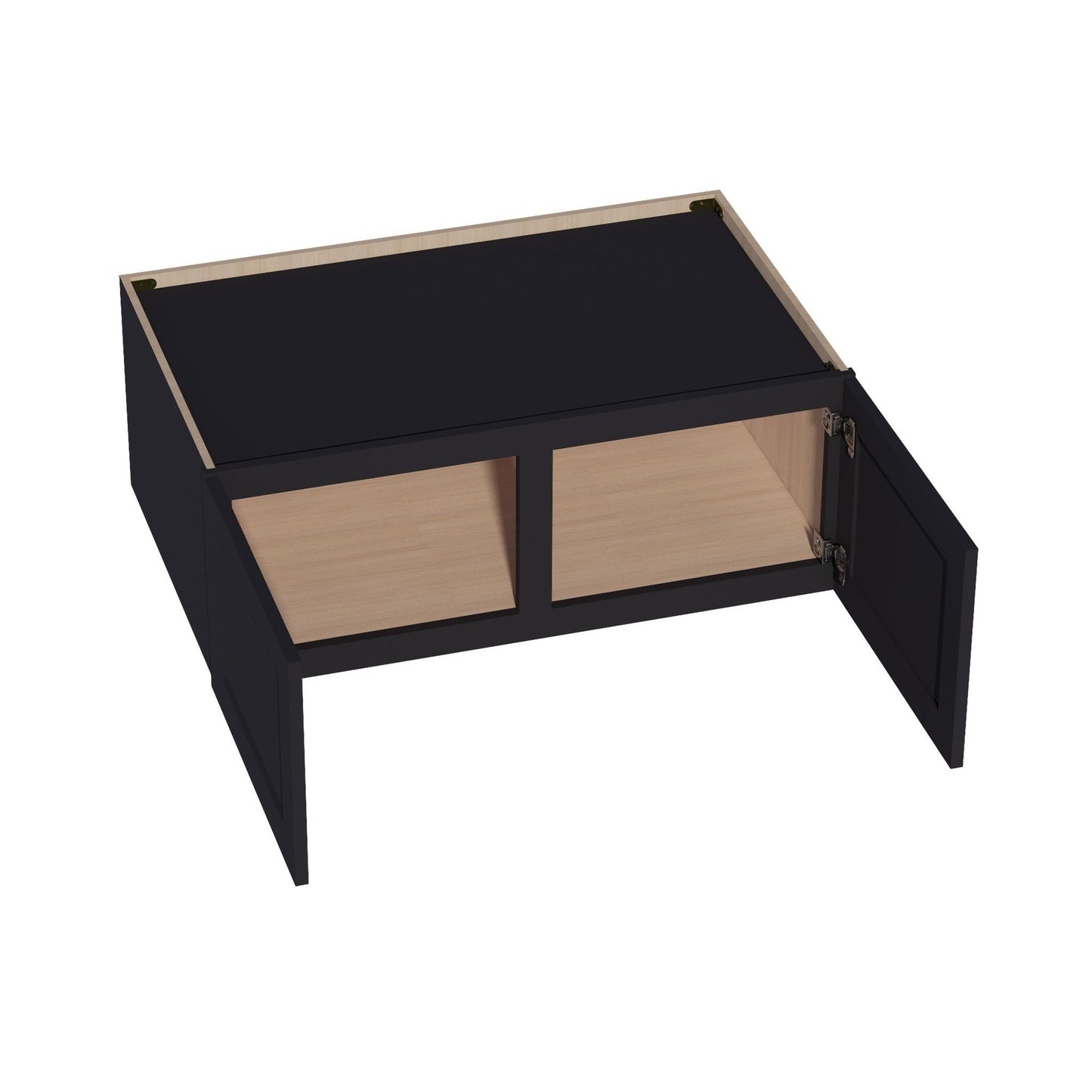 Quik Cabinets W391524 Ardelle Ebony - Interior