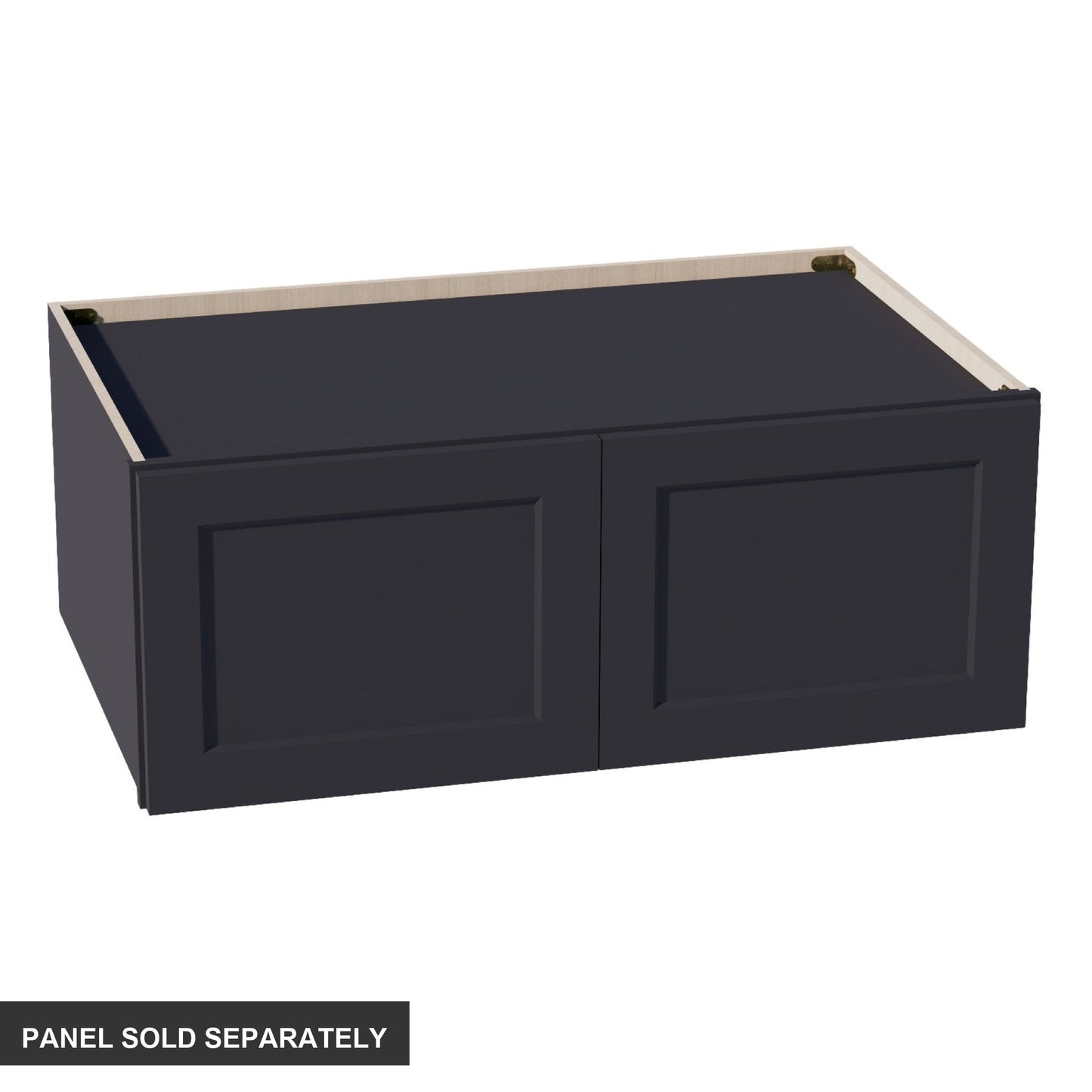 Shaker Bridge Wall Cabinet 39" (W391524) · Ardelle - Ebony - Product
