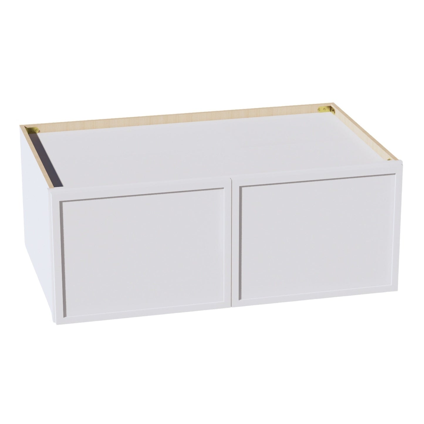 Slim Shaker Bridge Wall Cabinet 39" (W391524) · Slim - Frost - Hero