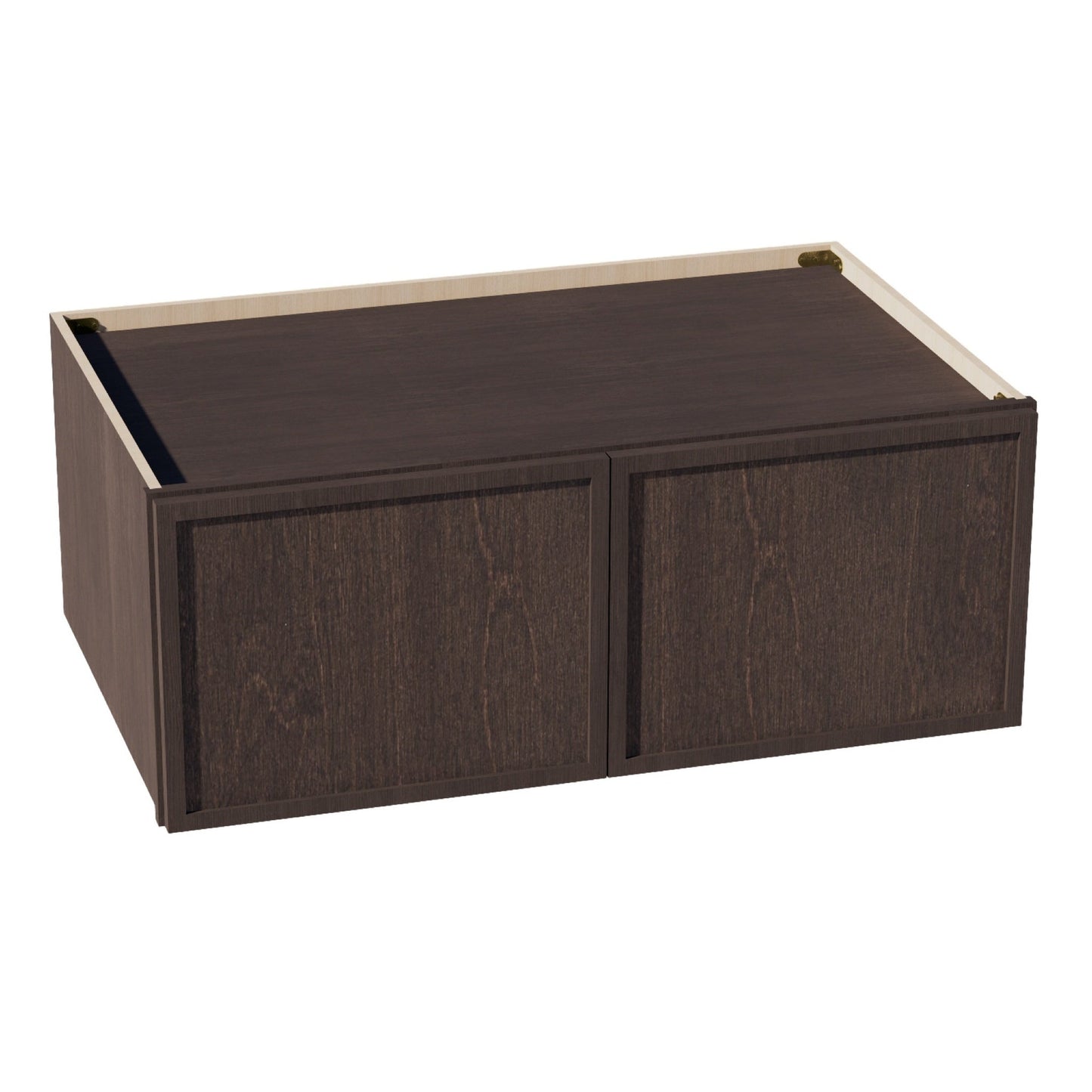 Slim Shaker Bridge Wall Cabinet 39" (W391524) · Slim - Mocha - Hero