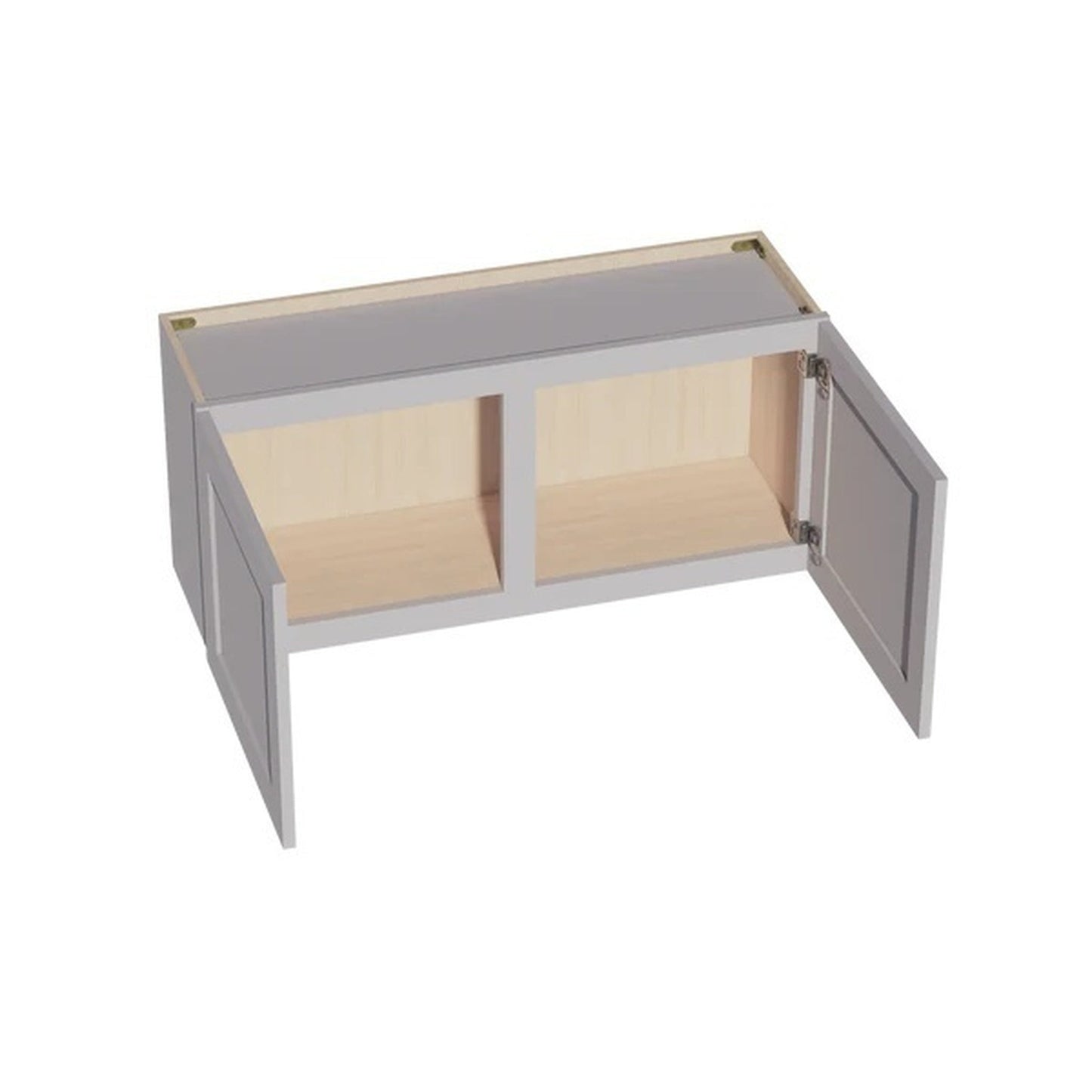 Shaker Bridge Wall Cabinet 39" (W3918) · Ardelle - Ash - Interior