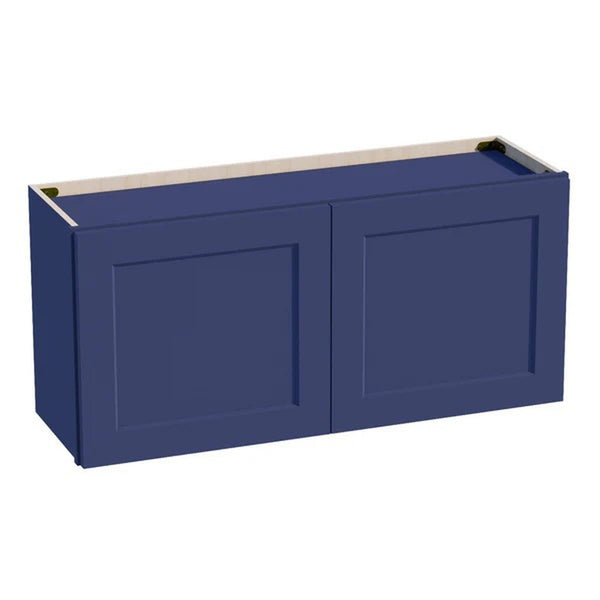 Shaker Bridge Wall Cabinet 39" (W3918) · Ardelle - Blue - Hero