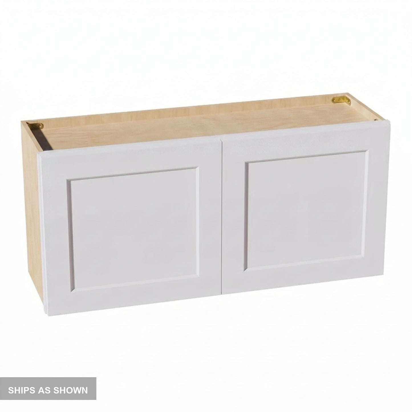 Shaker Bridge Wall Cabinet 39" (W3918) · Ardelle - White - Flat Pack