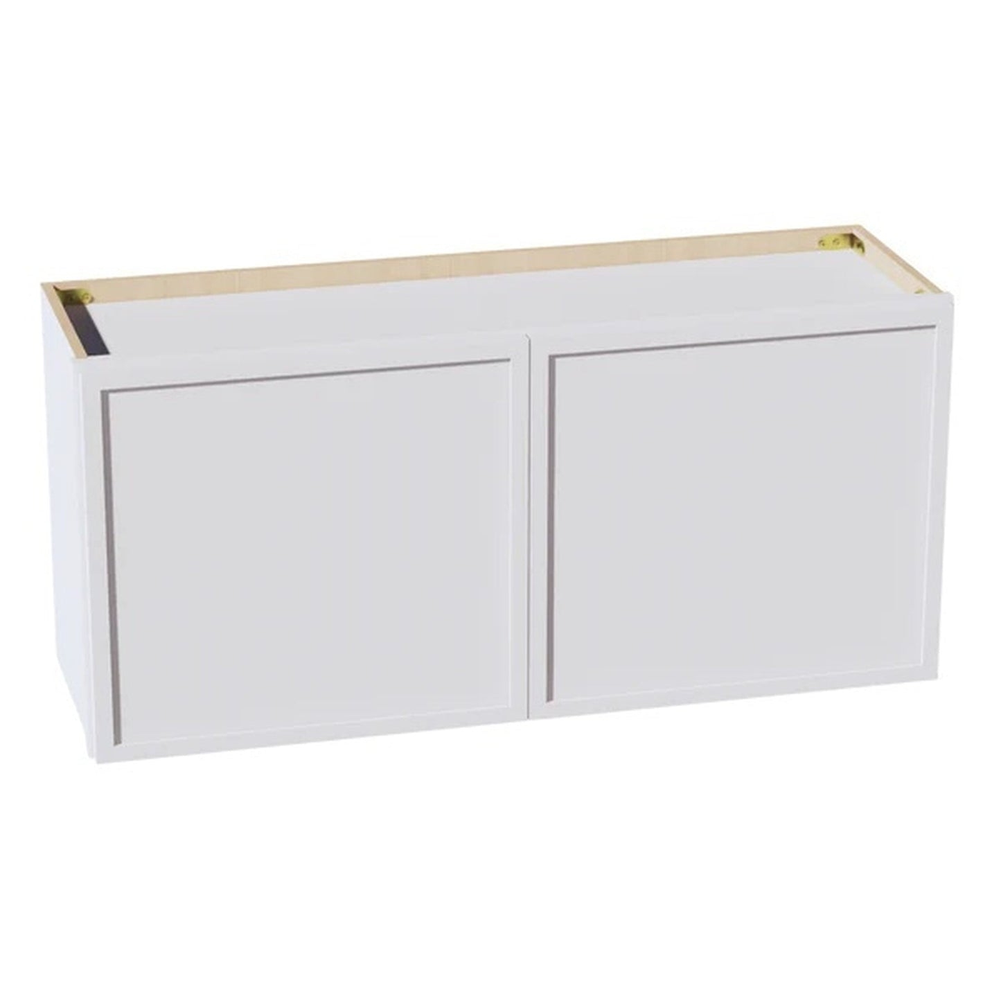 Slim Shaker Bridge Wall Cabinet 39" (W3918) · Slim - Frost - Hero
