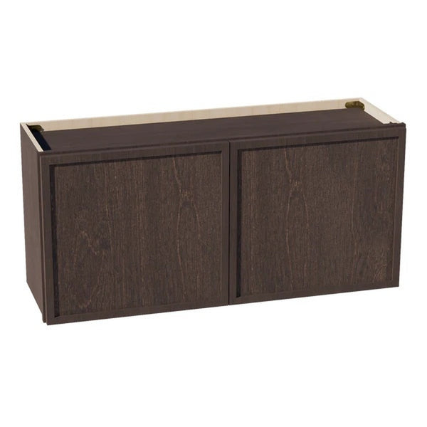 Slim Shaker Bridge Wall Cabinet 39" (W3918) · Slim - Mocha - Hero