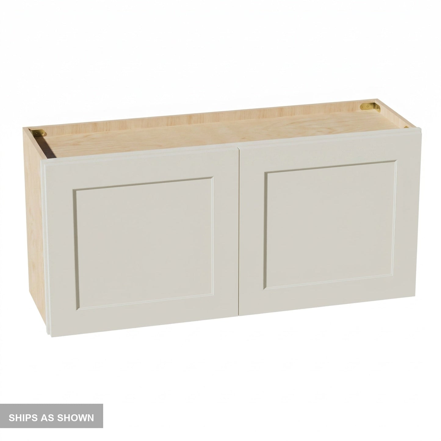 Shaker Bridge Wall Cabinet 39" (W3918) · Tallis - Swan White - Flat Pack