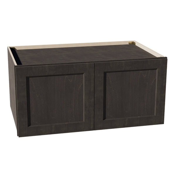 Shaker Bridge Wall Cabinet 39" (W391824) · Ardelle - Charcoal - Hero