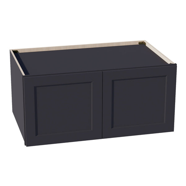 Shaker Bridge Wall Cabinet 39" (W391824) · Ardelle - Ebony - Hero