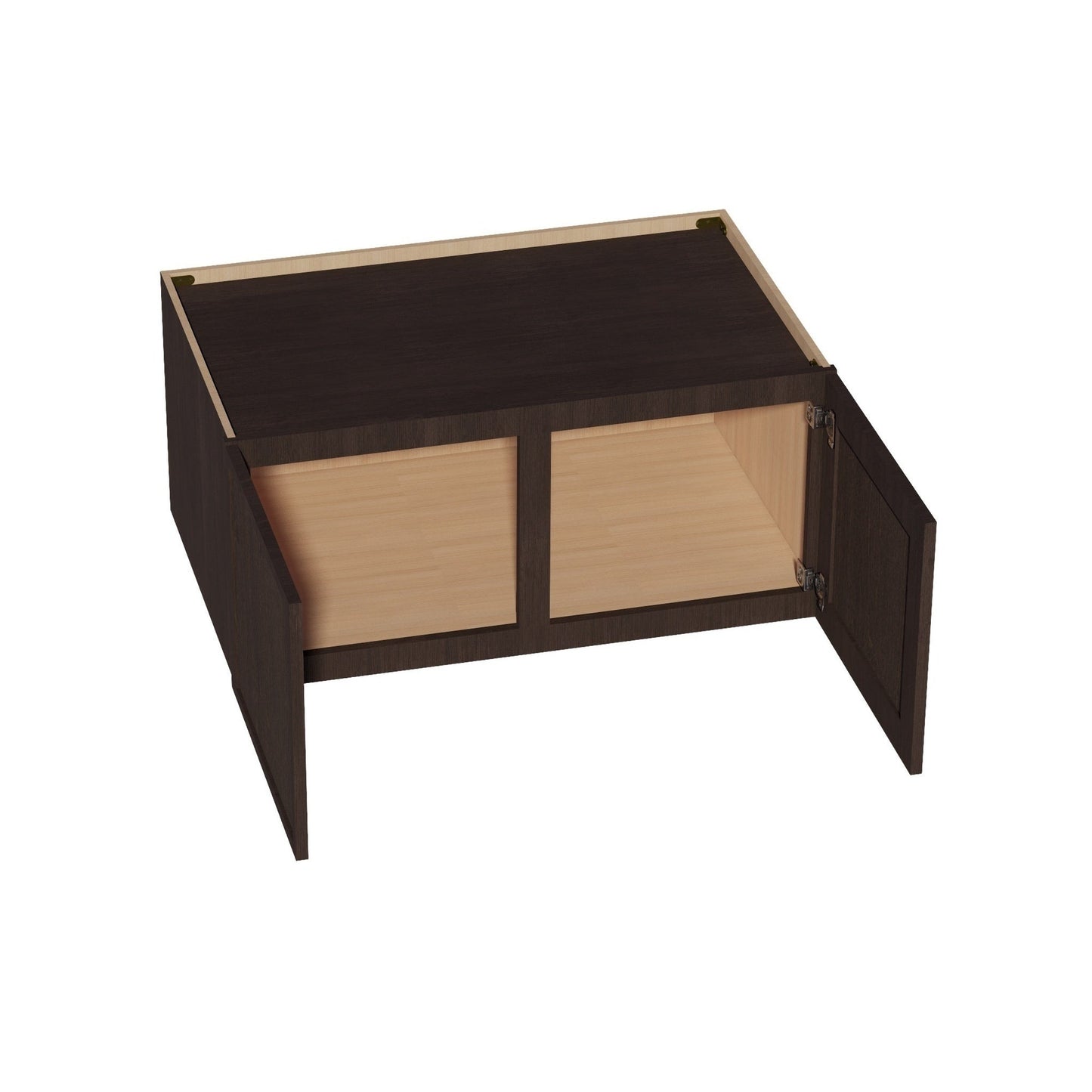 Quik Cabinets W391824 Slim Mocha - Interior