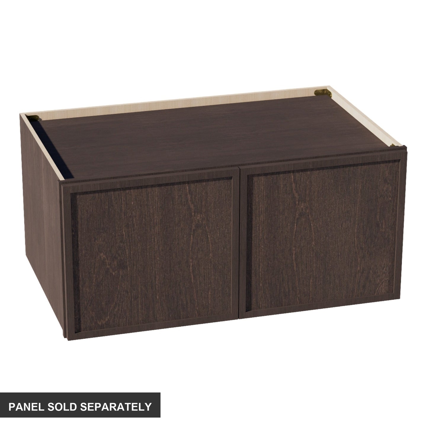 Slim Shaker Bridge Wall Cabinet 39" (W391824) · Slim - Mocha - Product