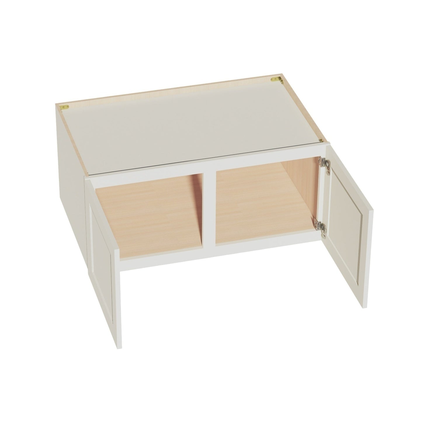 Quik Cabinets W391824 Tallis Swan White - Interior