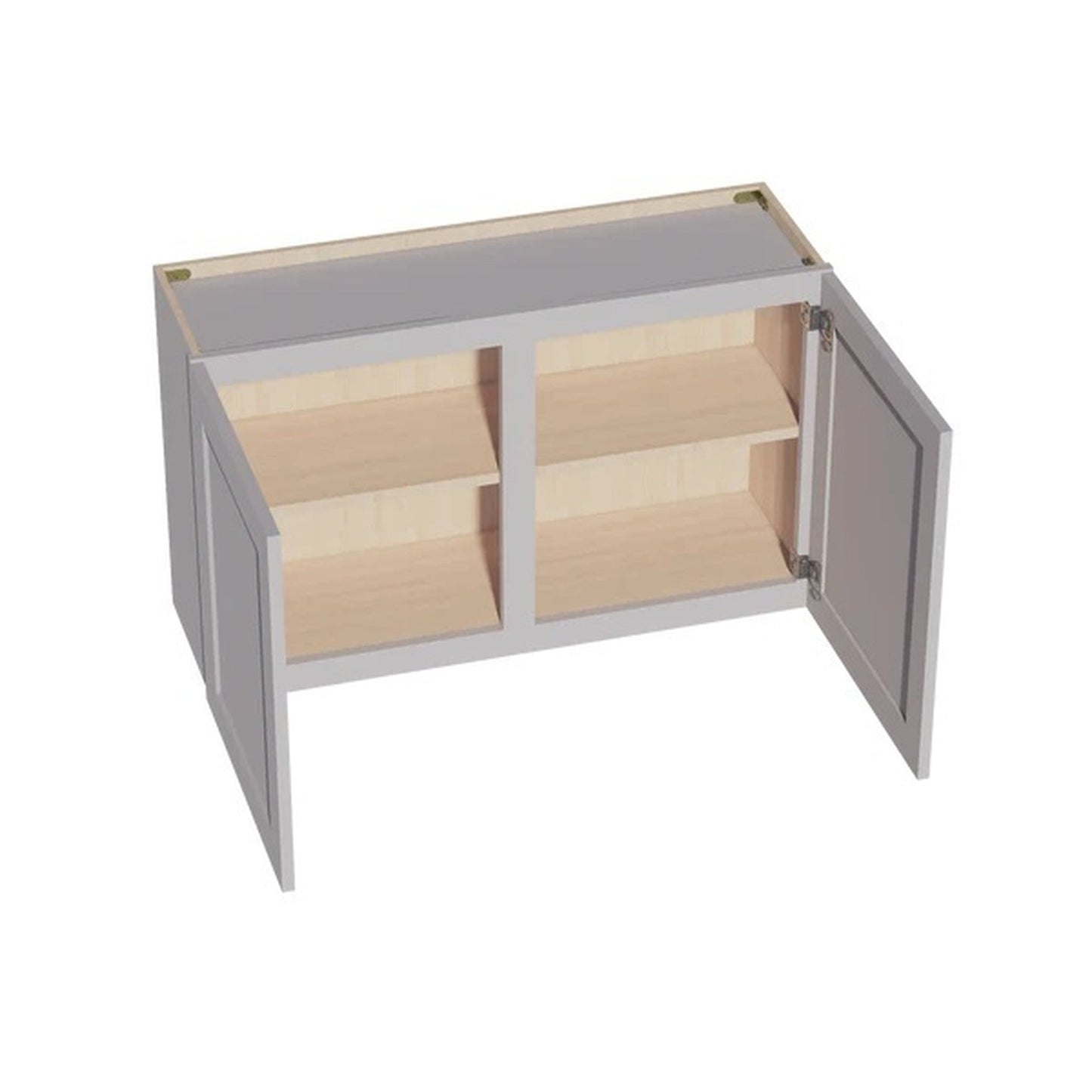 Shaker Bridge Wall Cabinet 39" (W3924) · Ardelle - Ash - Interior