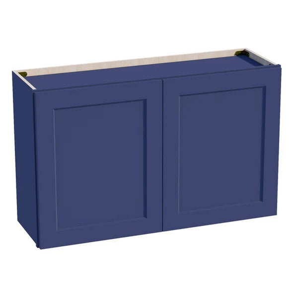Shaker Bridge Wall Cabinet 39" (W3924) · Ardelle - Blue - Hero