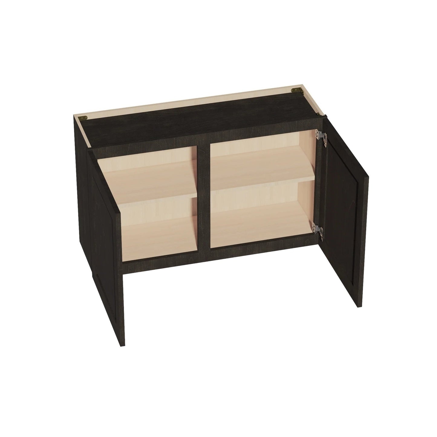Quik Cabinets W3924 Ardelle Charcoal - Interior