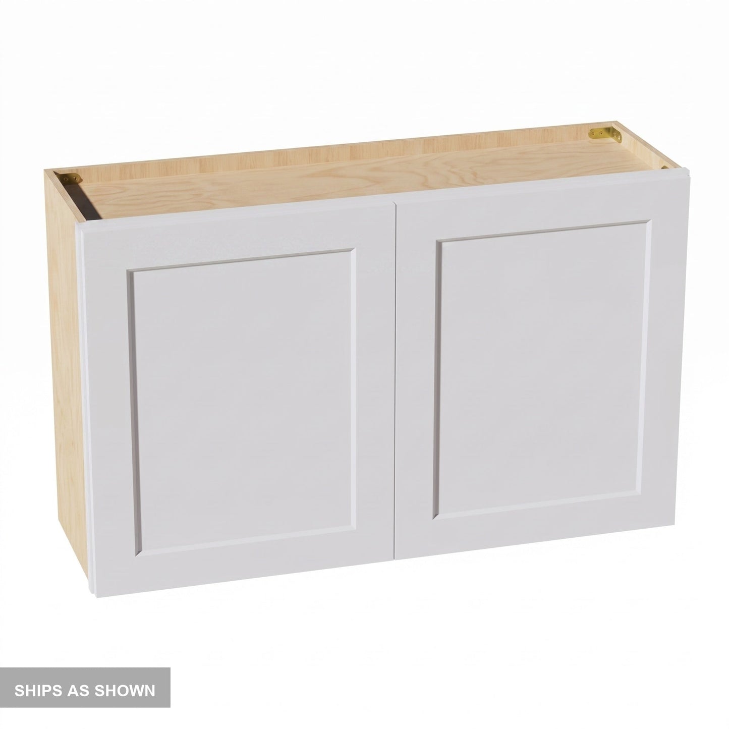 Shaker Bridge Wall Cabinet 39" (W3924) · Ardelle - White - Flat Pack